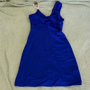 &OtherStories Blue Marine Mini Dress